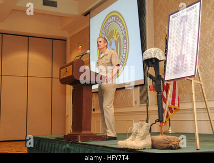 Rear Adm. Michael P. Tillotson, commander, Navy Expeditionary Combat ...