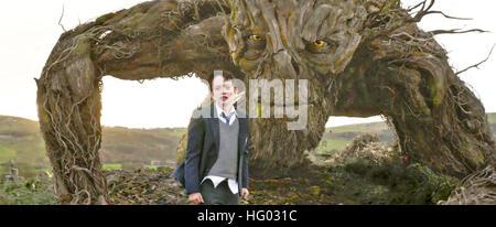 A MONSTER CALLS 2016 Apaches Entertainment film with Lewis MacDougall ...