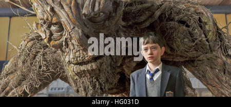 A MONSTER CALLS 2016 Apaches Entertainment film with Lewis MacDougall ...
