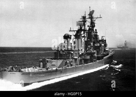 USS King (DLG-10) off Vietnam in 1969 Stock Photo - Alamy