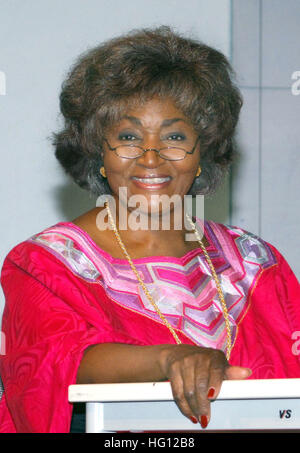 ARCHIVE - An archive image dated 23 July 2007 shows the US opera singer Grace Bumbry giving a master course alongside the Schleswig-Holstein Music Festival at the University of Music Luebeck in Luebeck, Germany. Photo: Wolfgang Langenstrassen/dpa Stock Photo