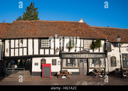 WALTHAM ABBEY, UK - JANUARY 2ND 2017: The Welsh Harp public house in Waltham Abbey, Essex. Stock Photo