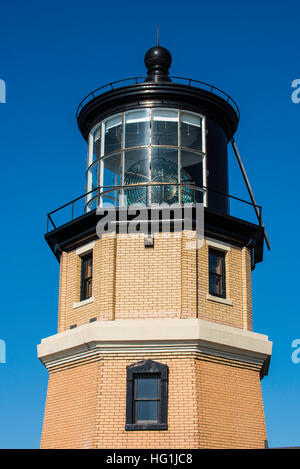 Split Rock Lighthouse, Split Rock Lighthouse State Park, Minnesota USA Stock Photo