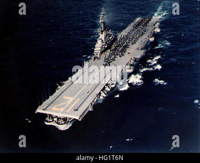 USS Hornet CV-12 Stock Photo