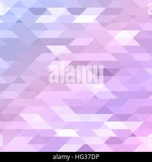 Colorful pink, violet, purple polygonal background. Triangular polygons in origami style with gradient. Geometric abstract bright pattern design for your business. Vector illustration. Stock Vector