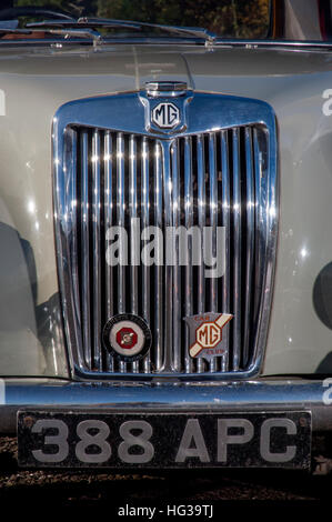 MG Magnette ZA classic British sports saloon car Stock Photo