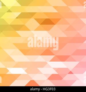 Colorful pink, orange, green polygonal background. Triangular polygons in origami style with gradient. Geometric abstract bright pattern design for your business. Vector illustration. Stock Vector