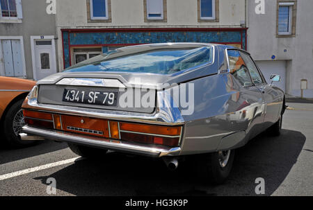 Citroen Maserati SM classic French car Stock Photo