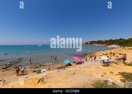 Beautiful day, Salou, Costa Dorada, Spain Stock Photo