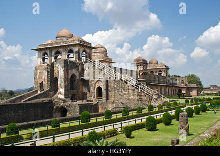 Jahaz Mahal, Mandu, Madhya Pradesh, India. Stock Photo