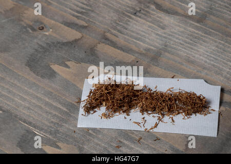 Ready to roll tobacco Stock Photo