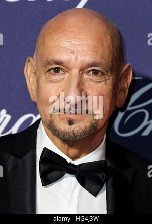 January 3rd, 2017 - Palm Springs  Ben Kingsley attends the 28th Annual Palm Springs International Film Festival Film Awards Gala. Stock Photo