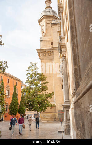 At the cathedral of Granada, Andalusia, Spain Stock Photo