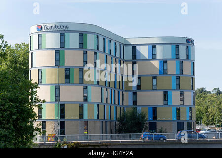 Travelodge Maidstone Central Hotel, St Peter's Street, Maidstone, Kent, England, United Kingdom Stock Photo