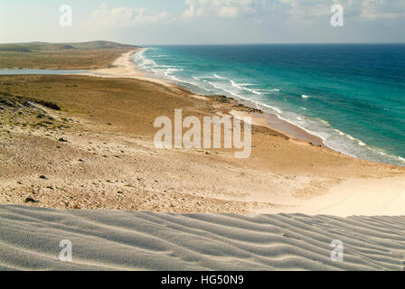 Deleisha beach on Socotra island, Yemen Stock Photo