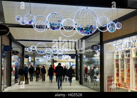The Genting Resorts World centre, NEC, pictured with Christmas decorations the week before Christmas Stock Photo