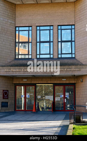 cardiff magistrates court alamy wales