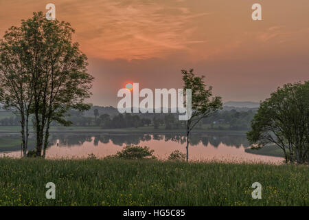 Upper Lough Erne, Co. Fermanagh, Ulster, Northern Ireland, United Kingdom Stock Photo