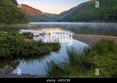 Upper Lake, Glendalough, County Wicklow, Leinster, Republic of Ireland Stock Photo