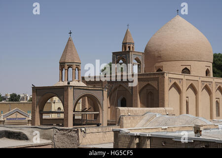 Vank Cathedral (Armenian), Isfahan, Iran, Middle East Stock Photo