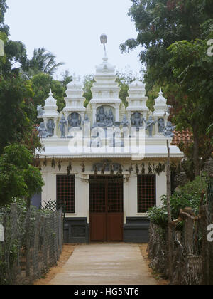 Shiva temple, Kanyakumari, Tamilnadu, India Stock Photo