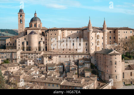 Urbino Marche Italy. Classic view Stock Photo