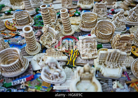 Italian souvenirs for sale in Rome Stock Photo