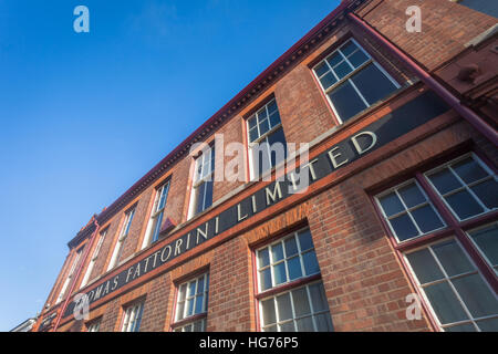 Thomas Fattorini building in the Jewellery Quarter of Birmingham, badge and medla manufacturers, UK Stock Photo