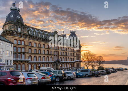 The Grand Hotel in Scarborough Yorkshire Stock Photo