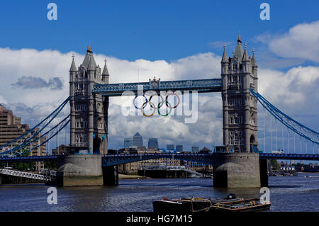 Famous Bridge in London Stock Photo