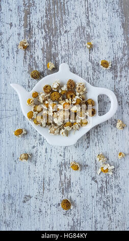 chamolie, dried daisy tea Stock Photo