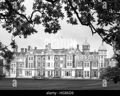 Mansion in the grounds of the royal estate at Sandringham, Norfolk, England.