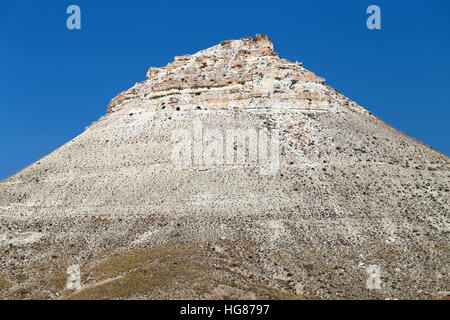 Photos bright beautiful stone mountains in Cappadocia Stock Photo