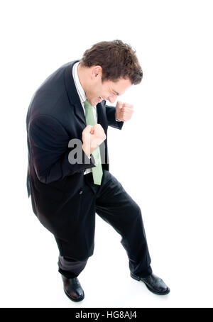 Young, successful businessman Stock Photo