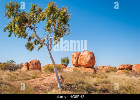 Devils Marbles, Northern Territory, Australia Stock Photo