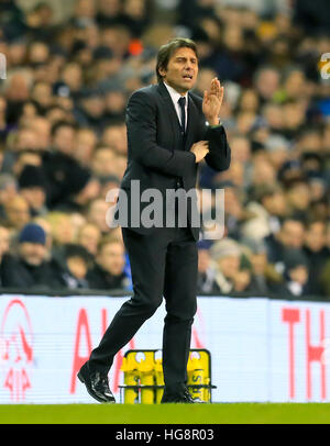 Tottenham Hotspur manager Antonio Conte following the Premier League ...
