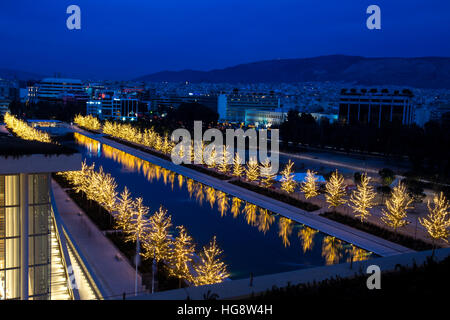 stavros niarchos foundation cultural center park Stock Photo