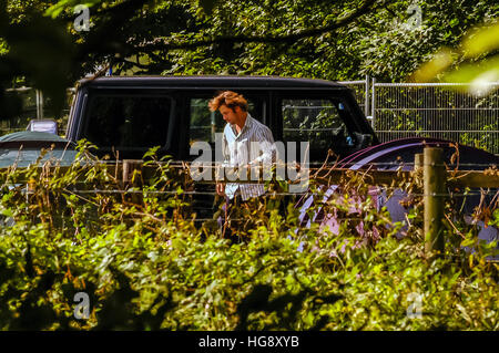 Singer And Musician Jay Kay Lead Singer With Jamiroquai At The Goodwood Festival Of Speed