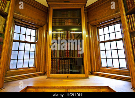 Hornby Library room inside Liverpool Central Library Stock Photo