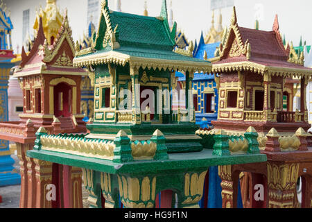 spirit houses in Thailand in a special shop Stock Photo