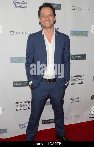 Hollywood, California, USA. 6th January, 2017. Johnny Sneed arrives at the premiere of Gravitas Ventures' 'Hickey' at Arena Cinelounge in Hollywood, California on January 6, 2017. Credit: The Photo Access/Alamy Live News Stock Photo