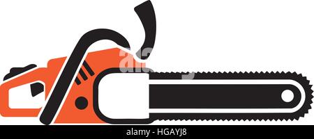 Chainsaw Stock Vector