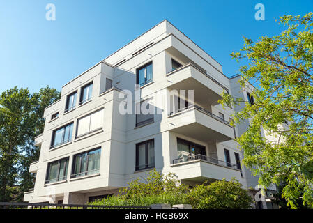 Modern luxury apartment house seen in Berlin, Germany Stock Photo - Alamy