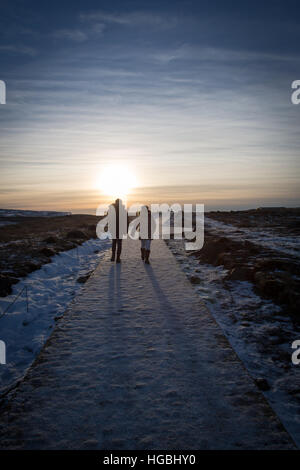 Shadows Cast By Early Morning Winter Sun In Culross Stock Photo - Alamy