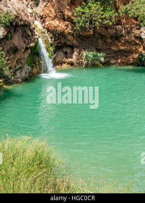 Pego do Inferno is a small waterfall and lake located in the parish of Santo Estêvão, in Tavira in the Algarve, Portugal