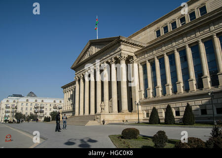 Supreme Court of the Republic of Azerbaijan in Baku. Stock Photo