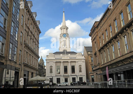 Hutcheson Hospital, building, Ingram St, Merchant, City, Centre, Hutcheson Street, Glasgow, Scotland, UK, G1 1SJ Stock Photo