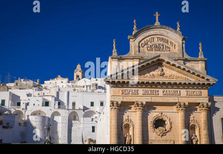 beautiful town of ostuni in puglia,italy