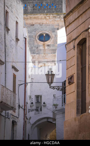 beautiful town of ostuni in puglia,italy