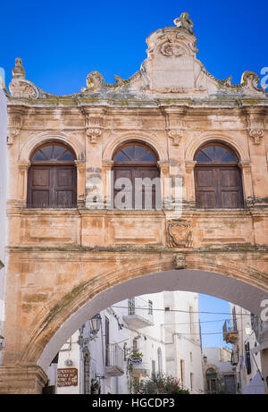 beautiful town of ostuni in puglia,italy